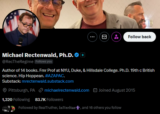 Ian Malcolm & Dr. Michael Rectenwald!
